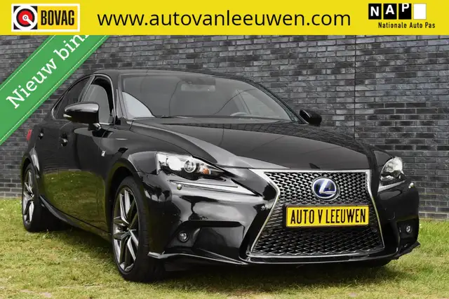 Lexus IS 300 300h F Sport 18 INCH/CAMERA/PDC/NAVI/STOELVW/ETC.!