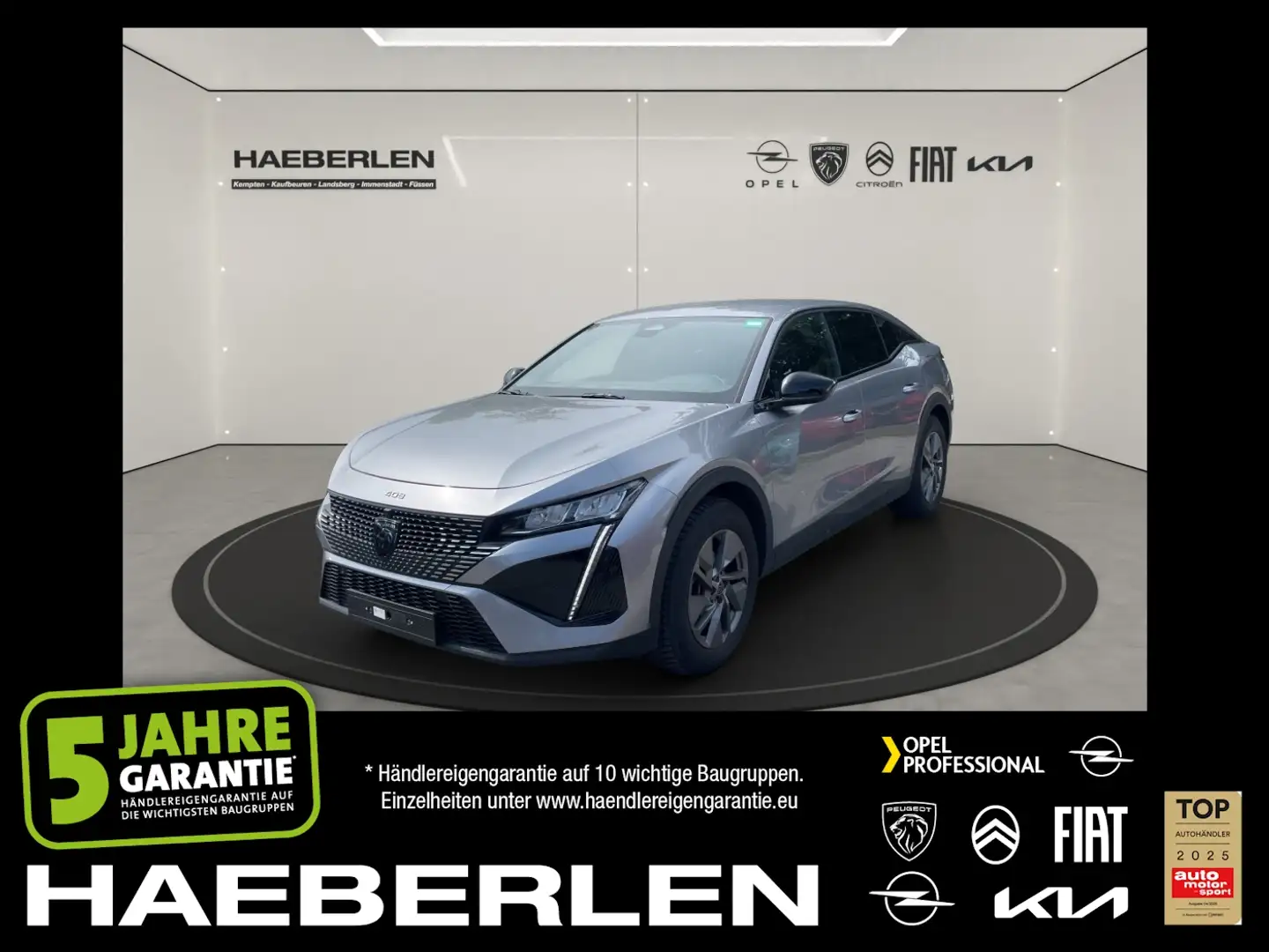 Peugeot 408 180 Allure NAVI *Spurhalteassistent+Navi* Сірий - 1