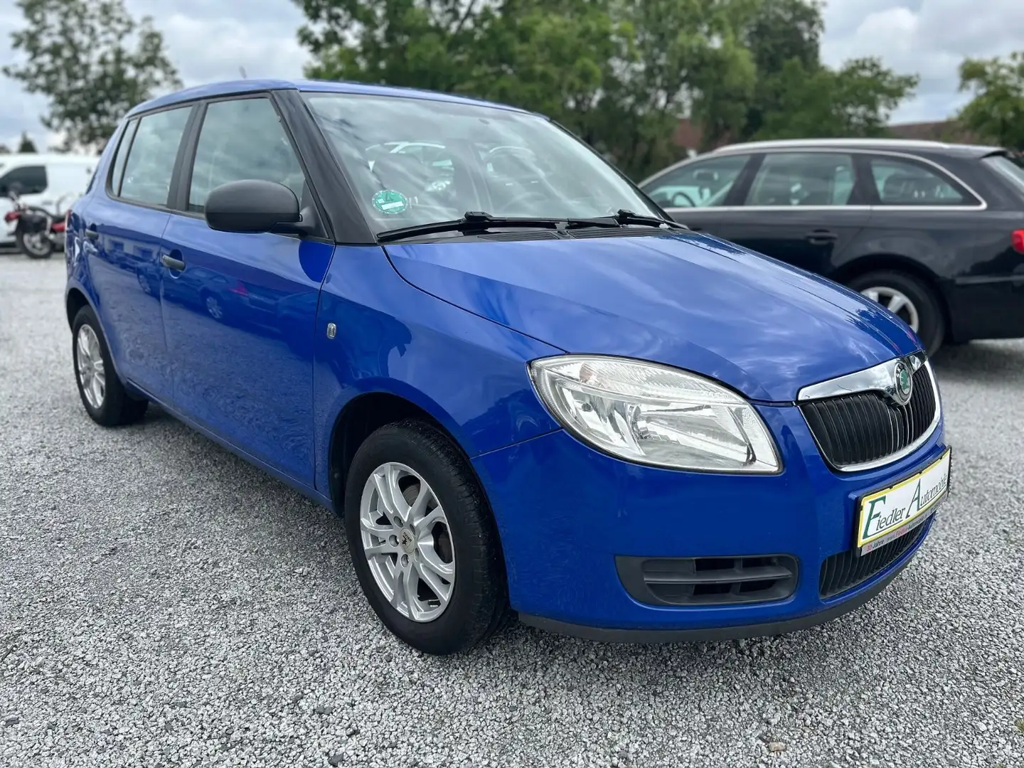 Skoda Fabia 1.2l/ Klima / Tüv 11.26 / 5-türig / 2.Hand Blau - 2