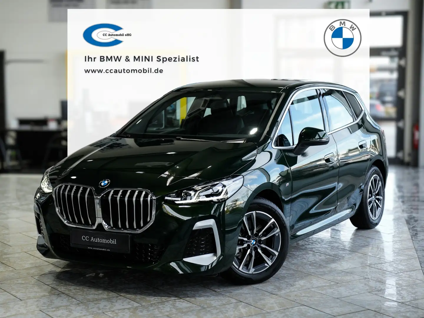 BMW 218 d M Sport Komfortzugang ACC Grün - 1