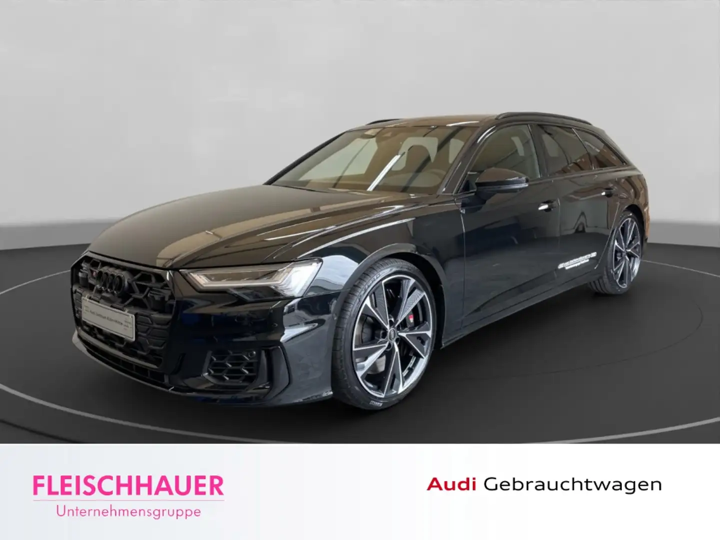 Audi S6 Avant 3.0 TDI quattro HUD Luftfederung AD Niveau S Zwart - 1