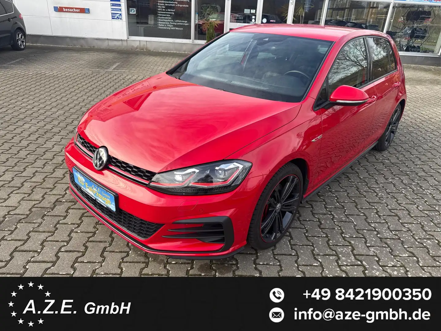 Volkswagen Golf 2.0 TSI DSG GTI *NAVI*LED*ACC*SH*PDC*MFL*TWA*ST... Rot - 1