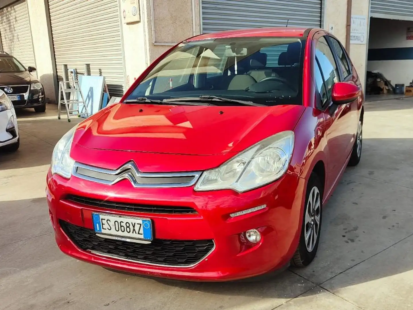 Citroen C3 C3 II 2009 1.4 hdi Exclusive 70cv FL Rosso - 1