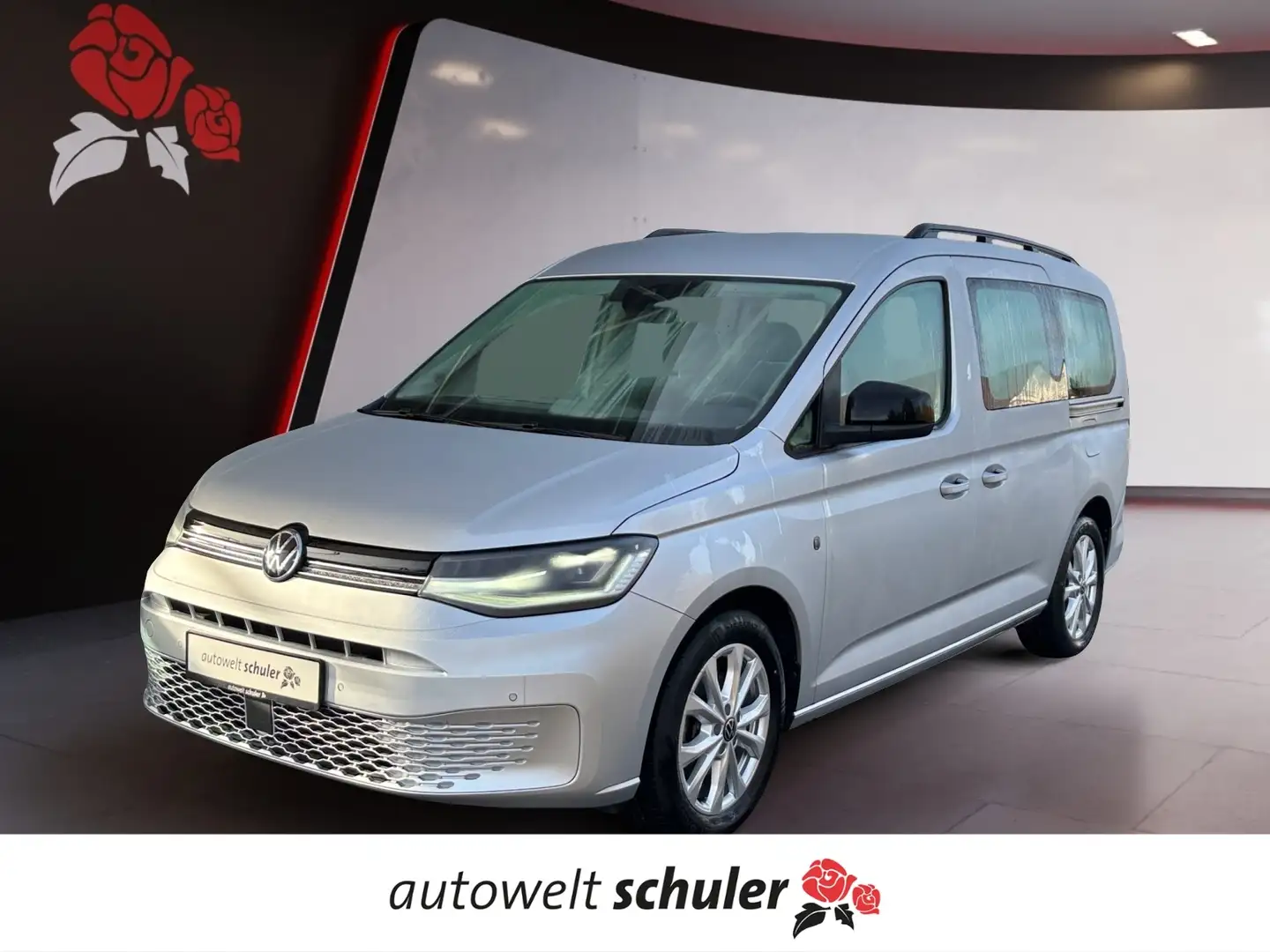 Volkswagen Caddy 2,0 TDI DSG Life 7-Sitzer LED Silber - 1
