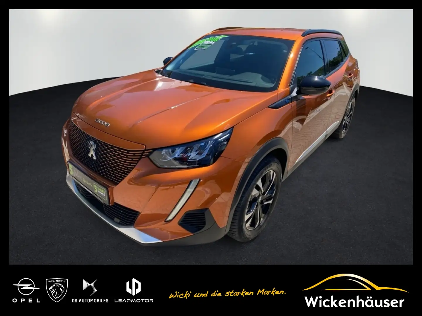 Peugeot 2008 e- 136 Allure Navi Kamera SHZ CarPlay Orange - 1