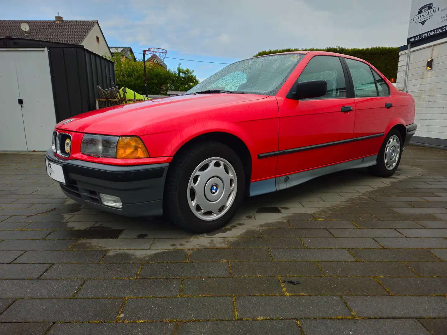 BMW 318 318i E36 Automatik Limousine Червоний - 2
