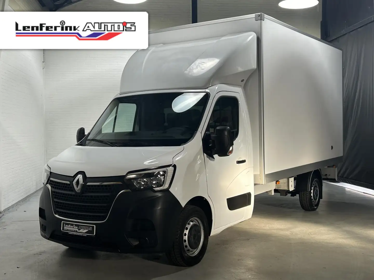 Renault Master 2.3 DCi 165 pk Bakwagen met Deuren / Zijdeur Airco Wit - 1