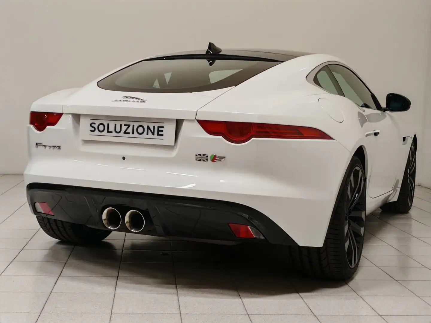 Jaguar F-Type S 3.0 V6 aut. Coupé S IVA ESPOSTA Bianco - 2