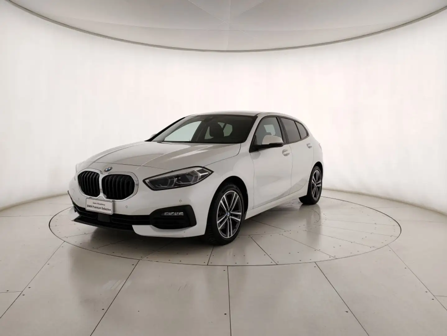 BMW 118 118d Business Advantage auto Blanc - 1