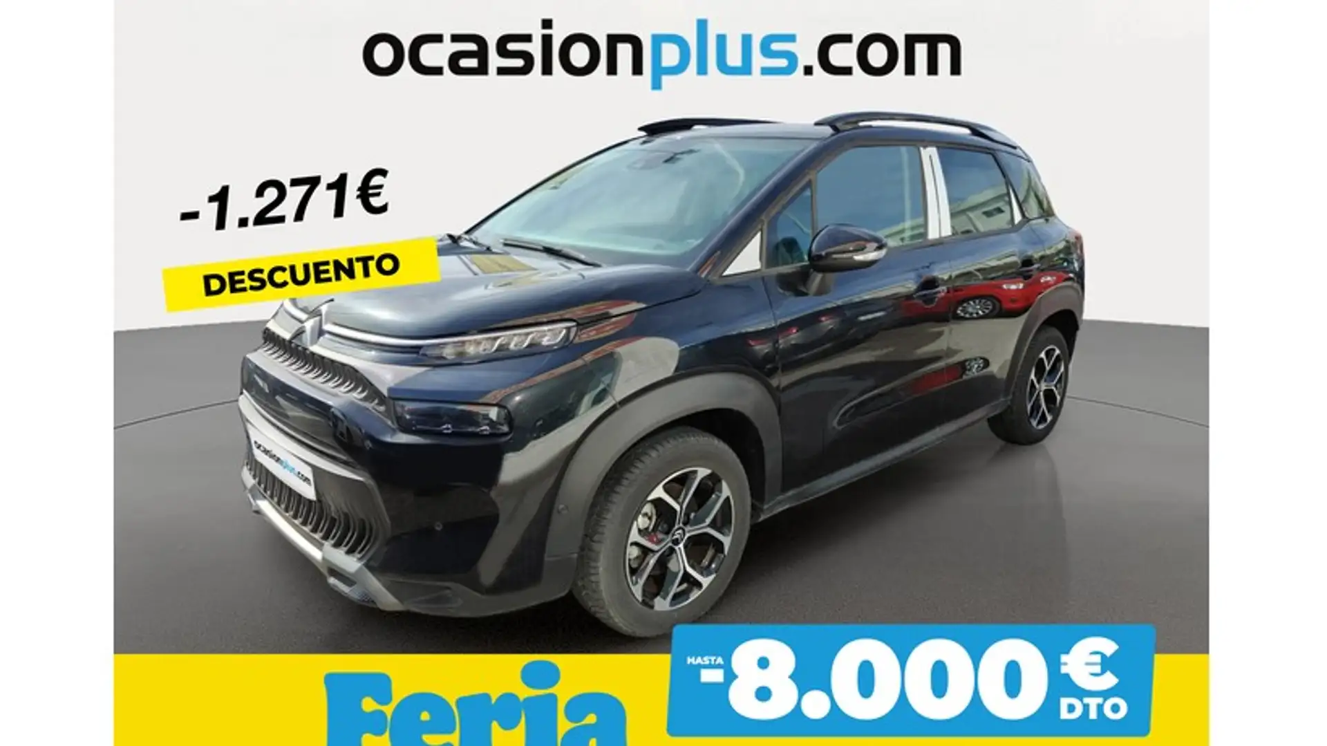 Citroen C3 Aircross Puretech S&S Shine 110 Zwart - 1