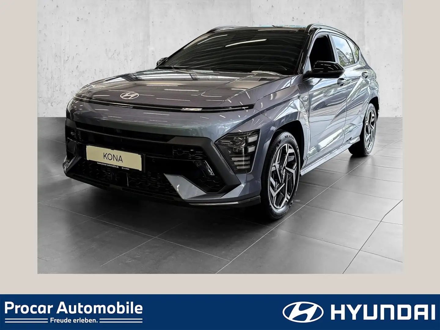 Hyundai KONA SX2 1.6 T-GDI N-Line N Line 4WD ACC RFK Bleu - 1