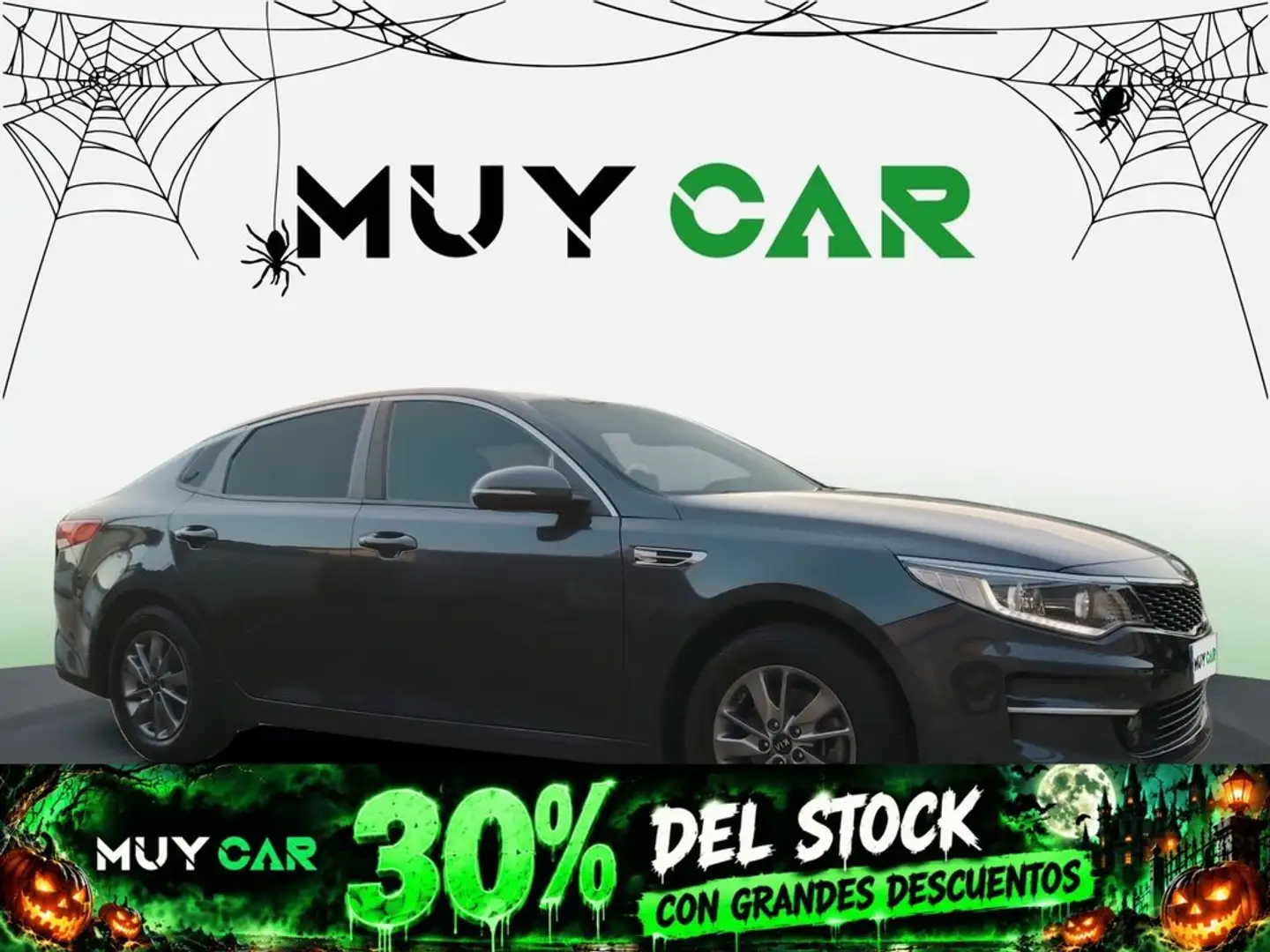Kia Optima 1.7CRDI Eco-Dynamics Business Gris - 1