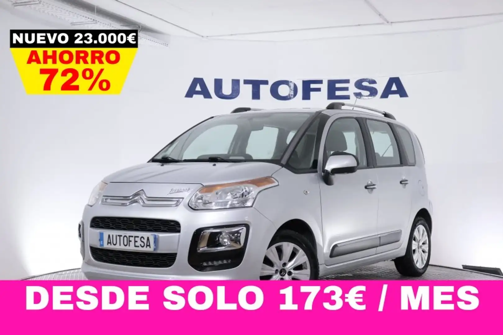 Citroen C3 Picasso 1.2 FEEL EDITION 110cv 5p # PARKTRONIC Gris - 1