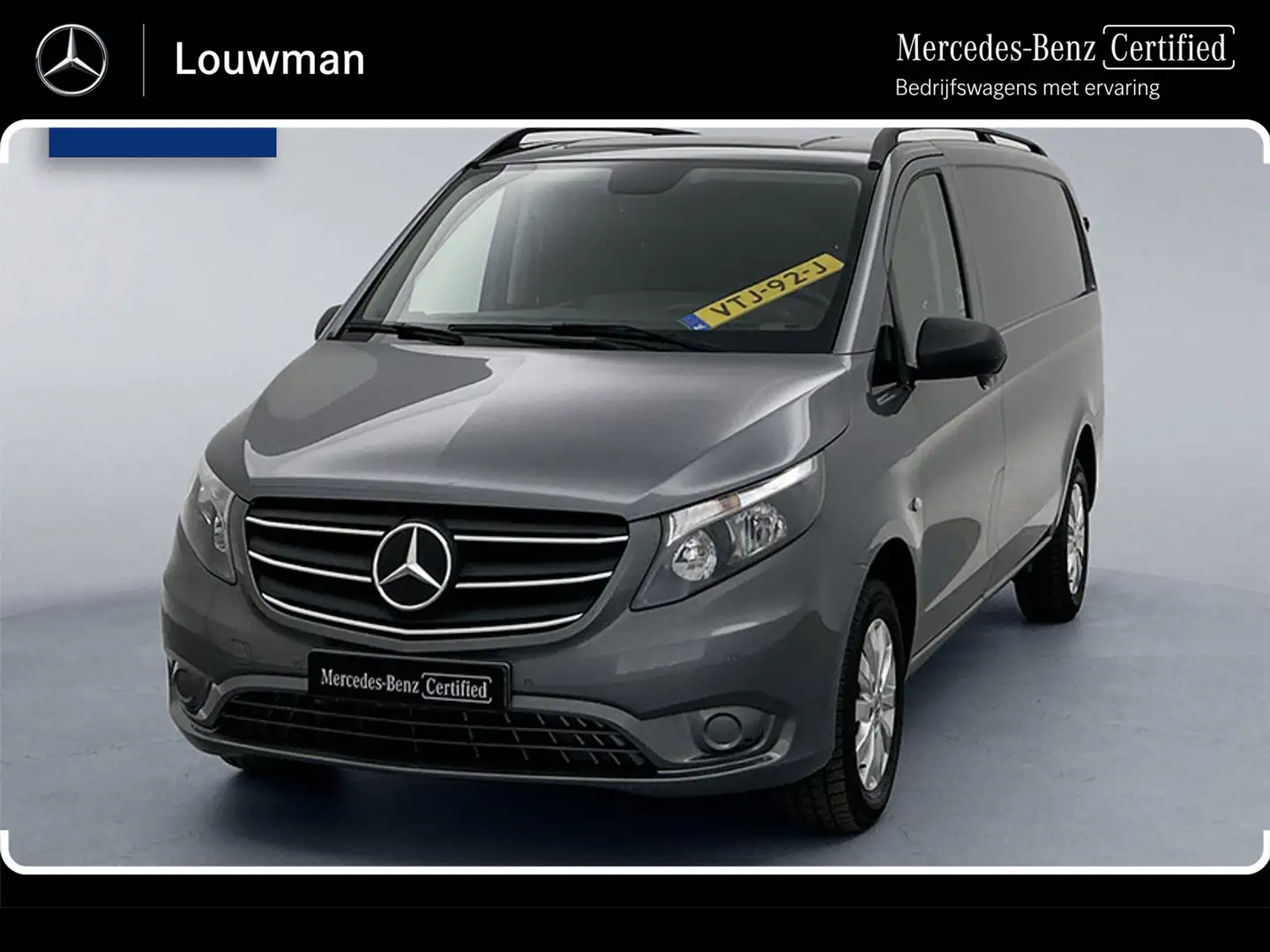 Mercedes-Benz Vito 110 CDI Lang 24 Maanden Certified Garantie Navigat Grijs - 1
