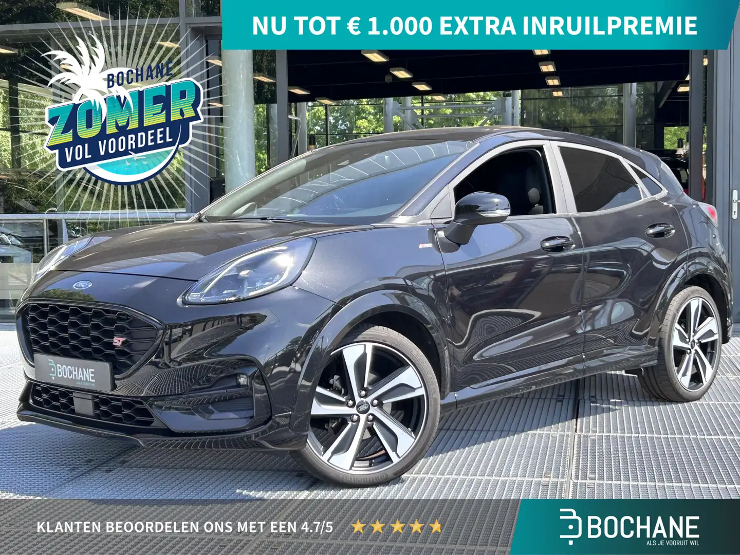 Ford Puma 1.0 EcoBoost Hybrid ST-Line X | Trekhaak | B&O gel Noir - 1