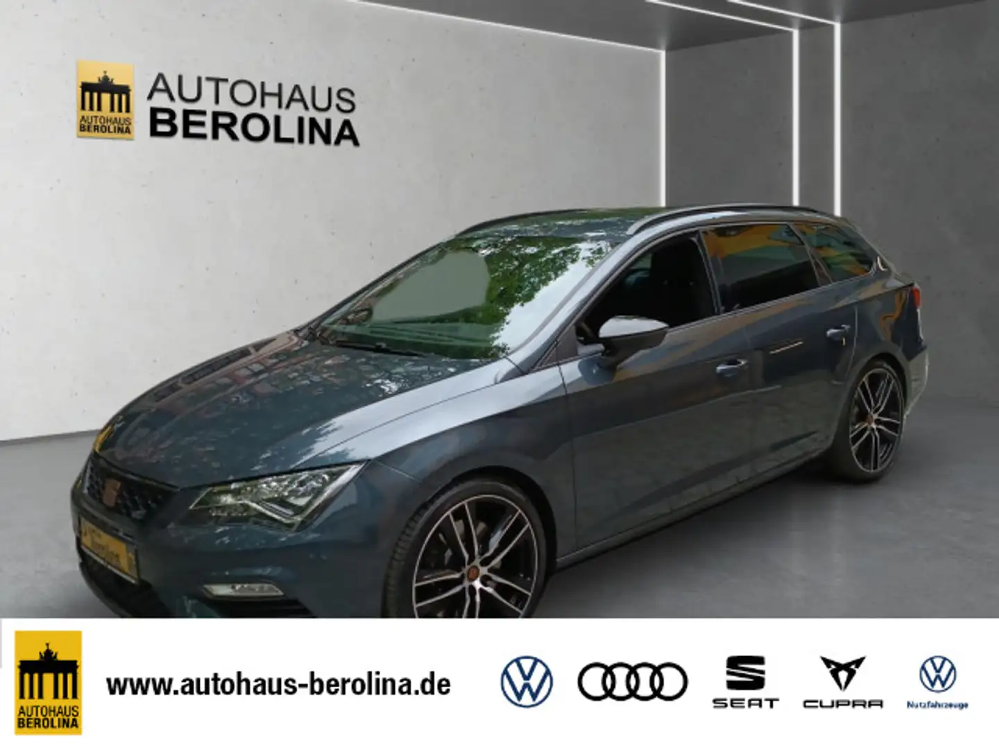 SEAT Leon ST 2.0 TSI 4D Cupra DSG *BEATS*ACC*R-CAM* siva - 1