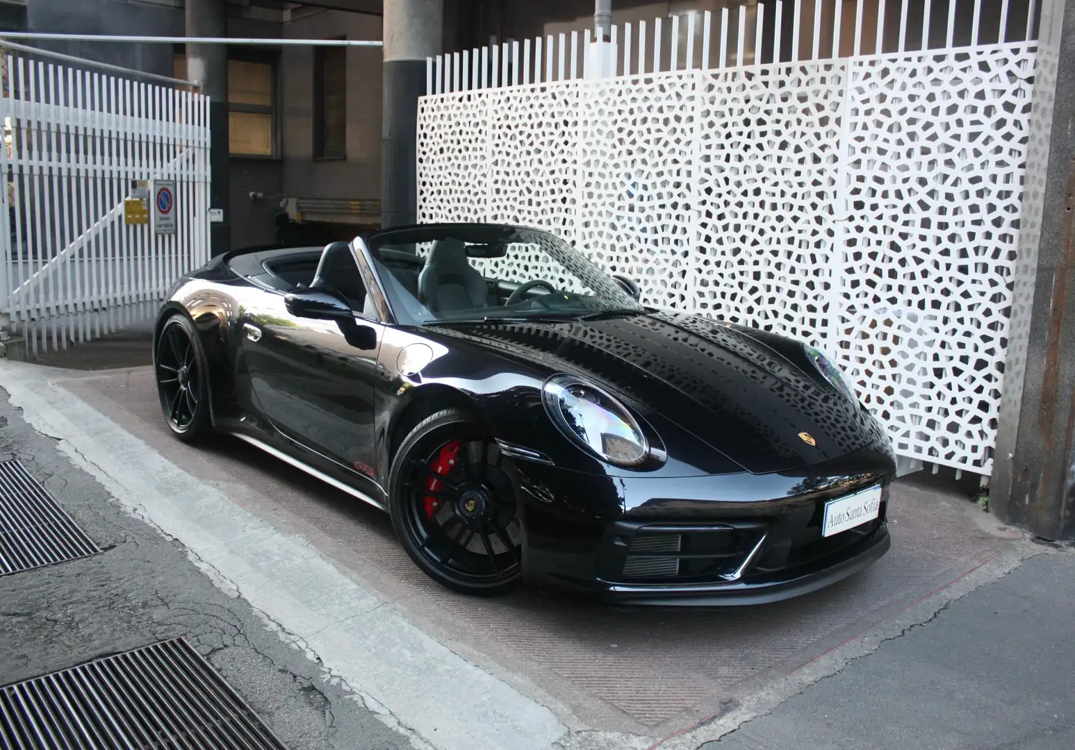 Porsche 911 992 Carrera 4 GTS cabrio-IVA esp-Italiana-Unipro Schwarz - 1