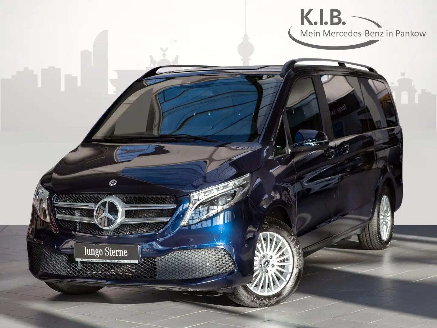 Mercedes-Benz V 250 Edition 4Matic  AHK/LED/DISTR/NAVI/RFK Bleu - 1