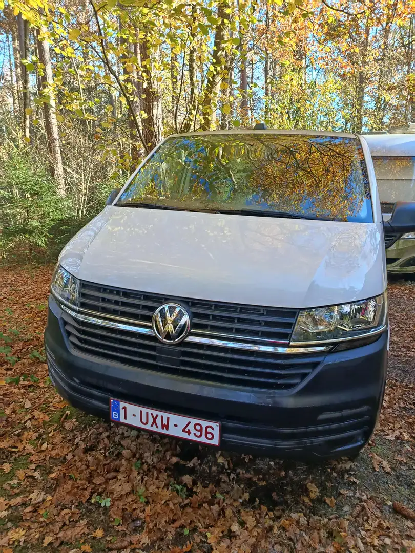 Volkswagen Transporter avec attache de remorque Белый - 1