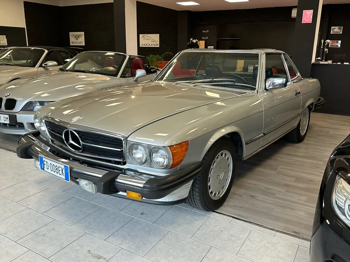 Mercedes-Benz SL 500 sl 560 Roadster iscritta asi srebrna - 1