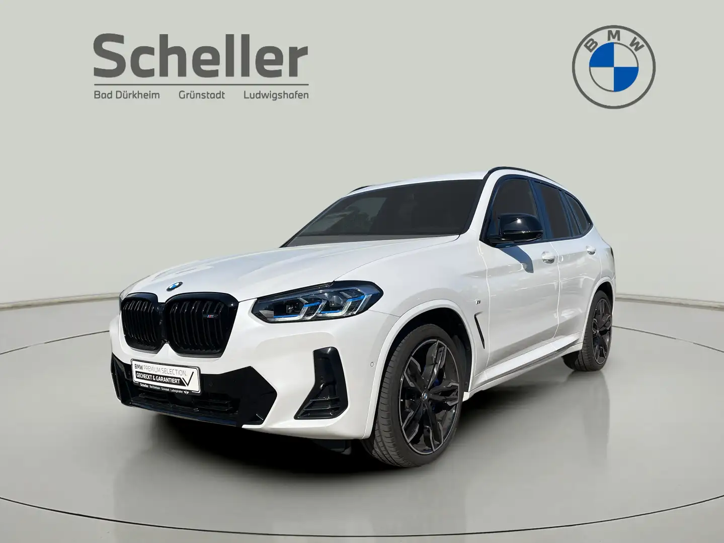 BMW X3 M 40d Head-Up HK HiFi DAB LED WLAN Pano.Dach Weiß - 1