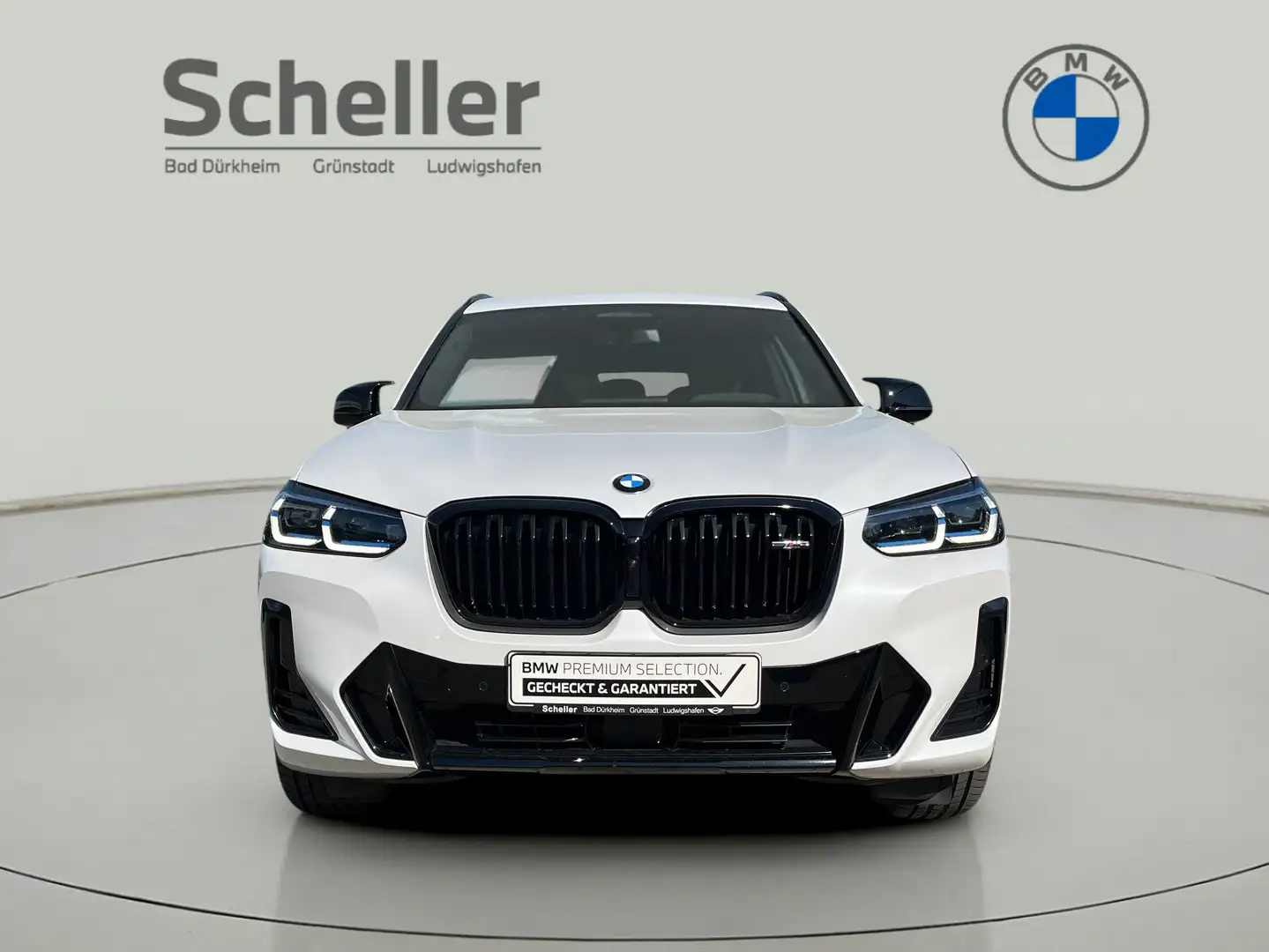 BMW X3 M 40d Head-Up HK HiFi DAB LED WLAN Pano.Dach Weiß - 2