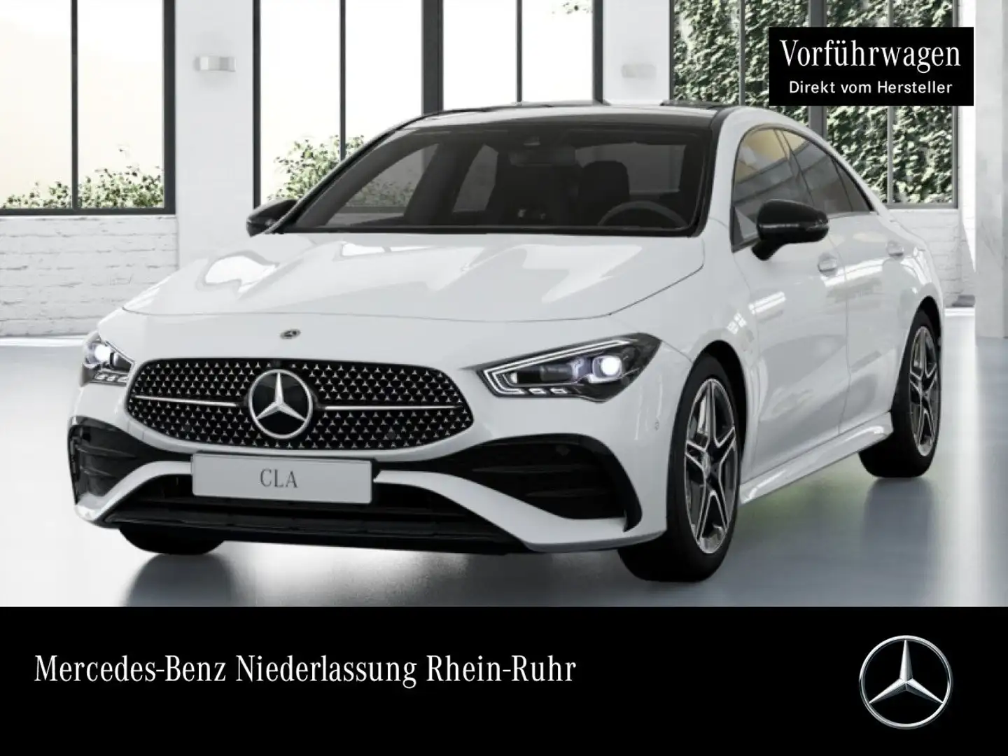 Mercedes-Benz CLA 250 e AMG+NIGHT+PANO+360°+MULTIBEAM+HUD+TOTW Weiß - 1