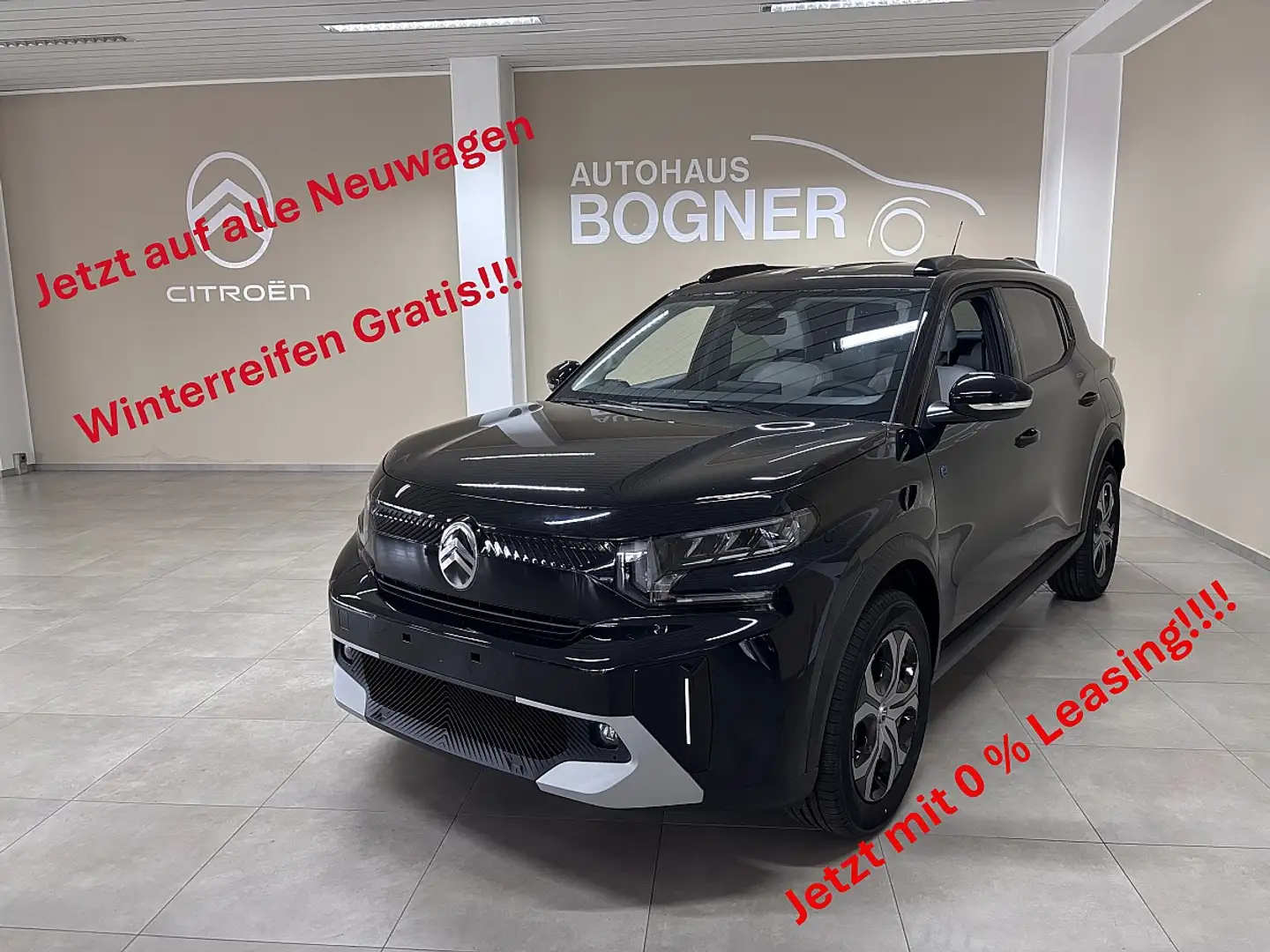 Citroen C3 Aircross e-C3 Aircross 113 44kWh Plus inkl.Finanz & Vers... Schwarz - 1
