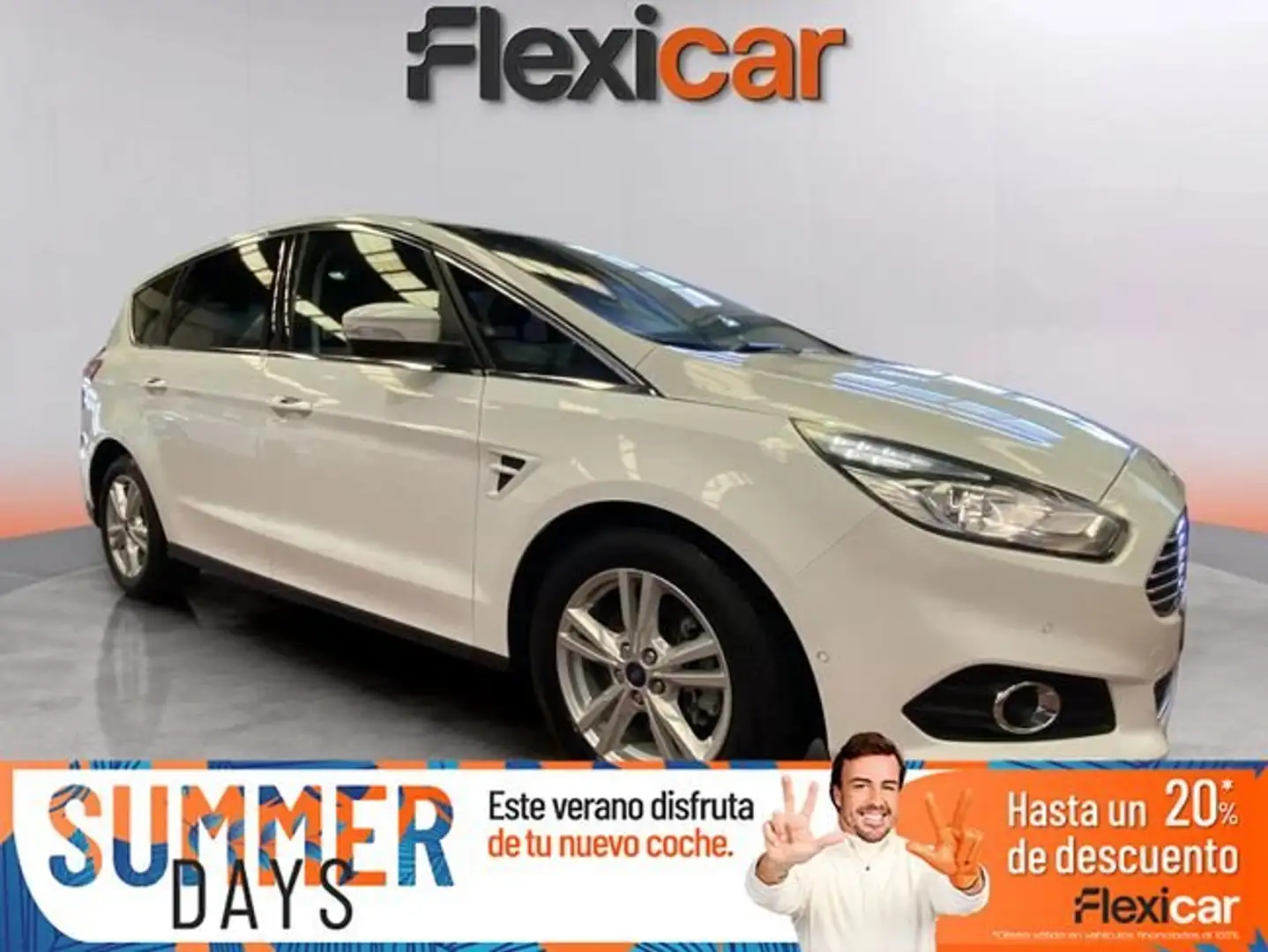 Ford S-Max 2.0+TDCi+110kW+%28150CV%29+Titanium Blanco - 1