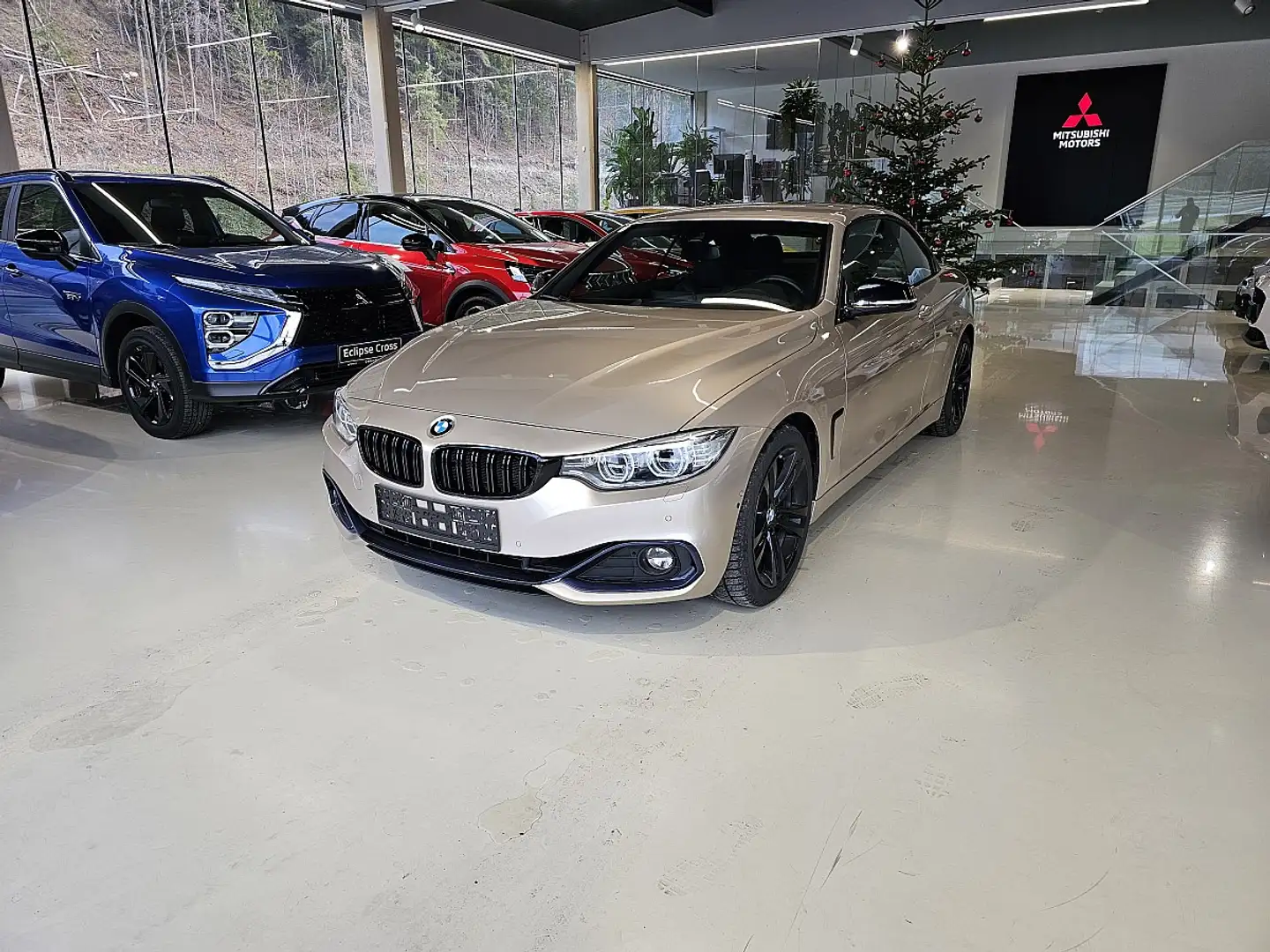 BMW 430 i Cabrio Aut. Beige - 1