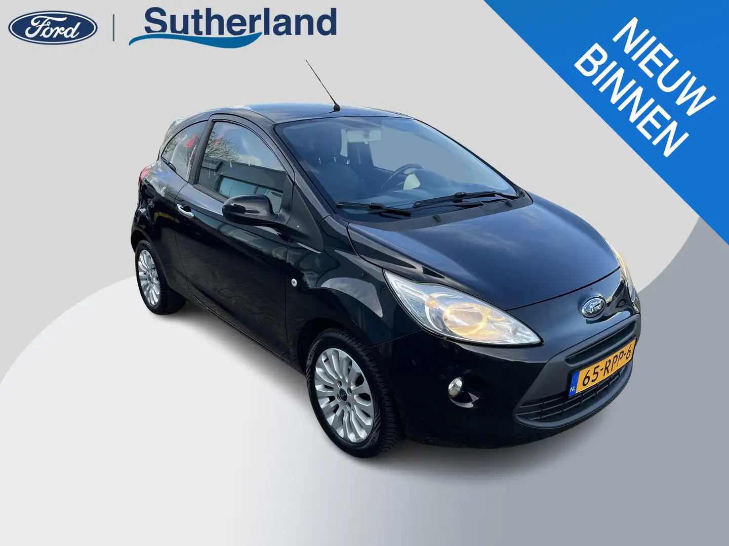 Ford Ka/Ka+ 1.2 Titanium X start/stop | Airco | stuurbekrachti Zwart - 1