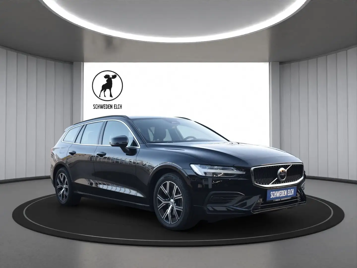 Volvo V60 B4+GARANTIE+KAMERA+MWST+WINTERPAKET+APPLE Schwarz - 2