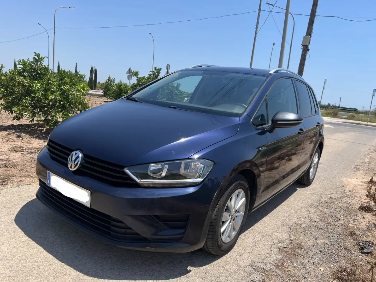 Volkswagen Golf Sportsvan 1.6TDI CR BM Business 81kW Azul - 1