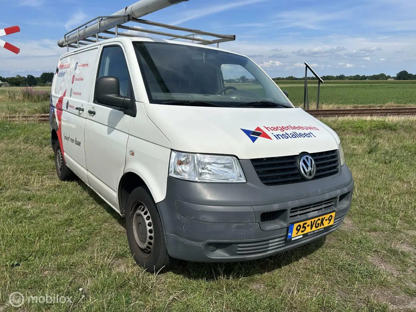 Volkswagen T5 Transporter 1.9 TDI 300 T800 Baseline AIRCO EXPORTKOOPJE Wit - 2