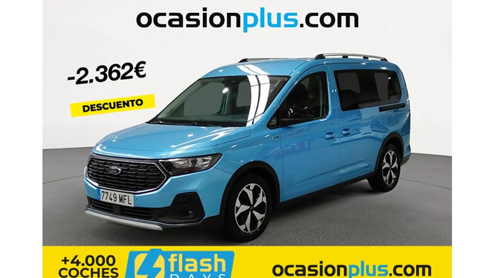 Ford Tourneo Connect Grand 1.5 Ecoboost LWB L2 Active Azul - 1
