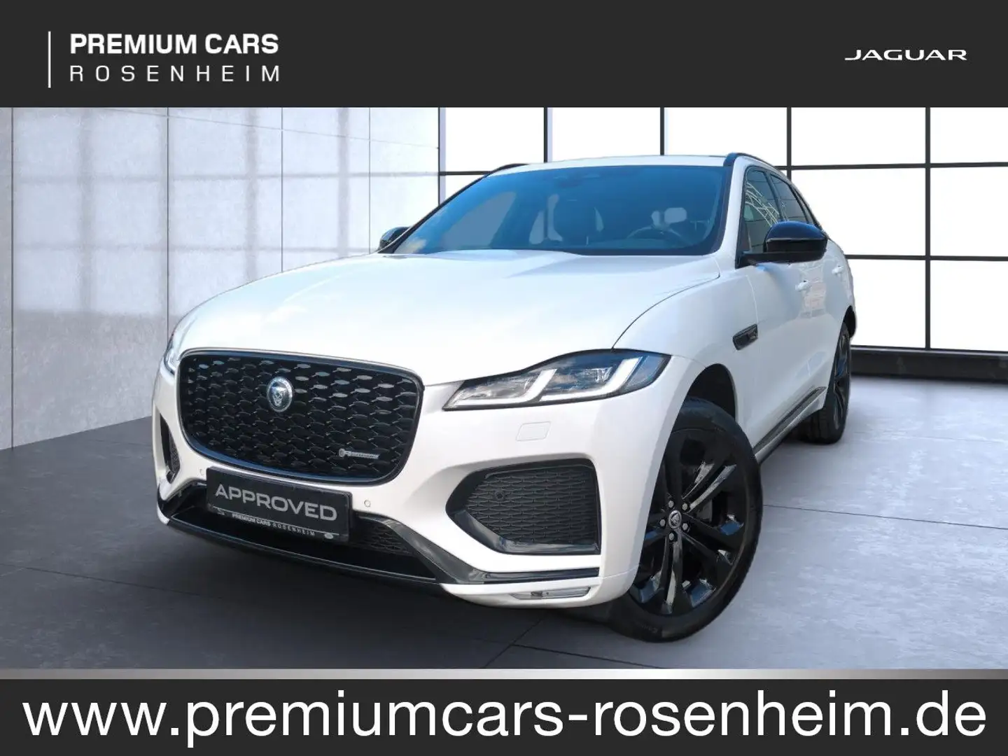 Jaguar F-Pace P250 R-Dynamic HSE AWD Bluetooth Navi LED Blanco - 1