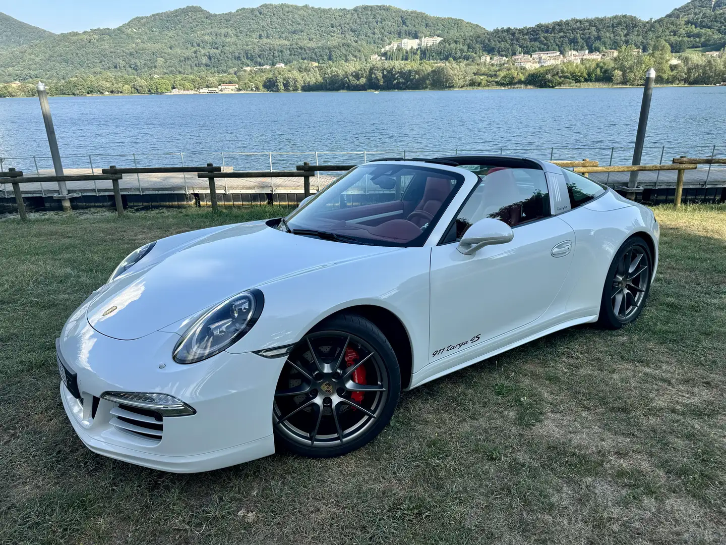 Porsche 991 TARGA 4S EXCLUSIVE PHASE1 39000 KM - REPRISE Blanc - 1