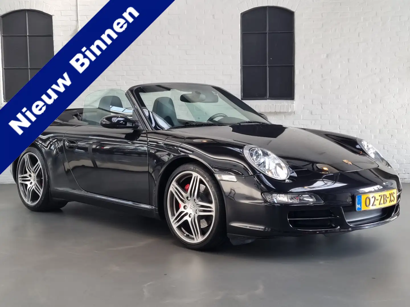 Porsche 997 Cabrio 3.8 Carrera S 355PK NL AUTO / BOSE / PDC / Noir - 1