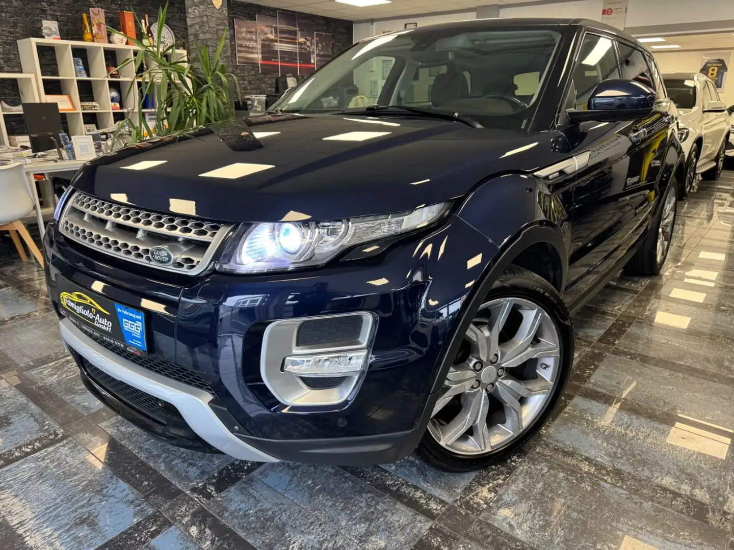 Land Rover Range Rover Evoque Autobiography*LederBeige*1.Ha Blau - 1