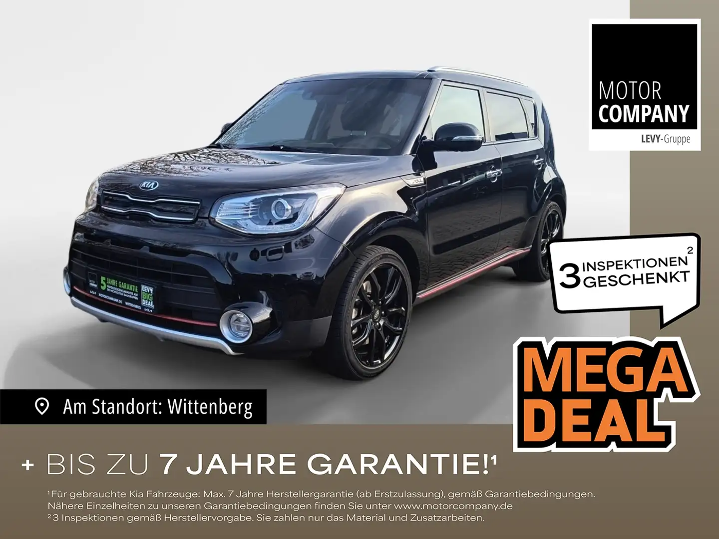 Kia Soul 1.6 T-GDI Turbo Xenon*Kamera*DAB*JBL* Schwarz - 1