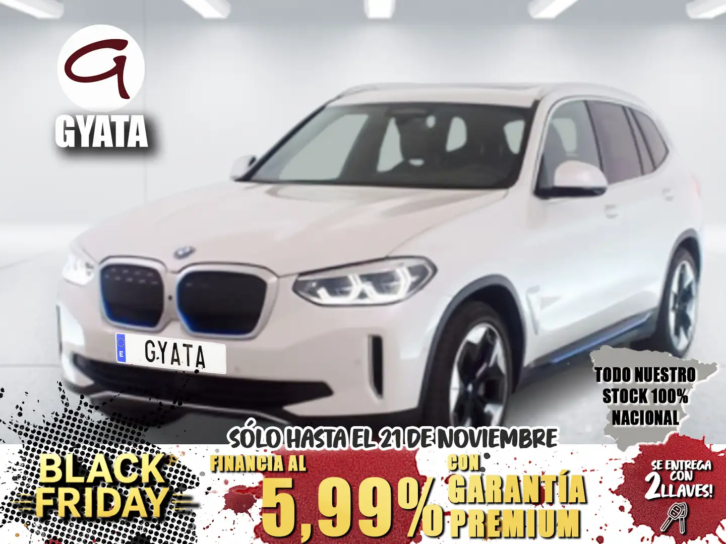 BMW iX3 Blanc - 1