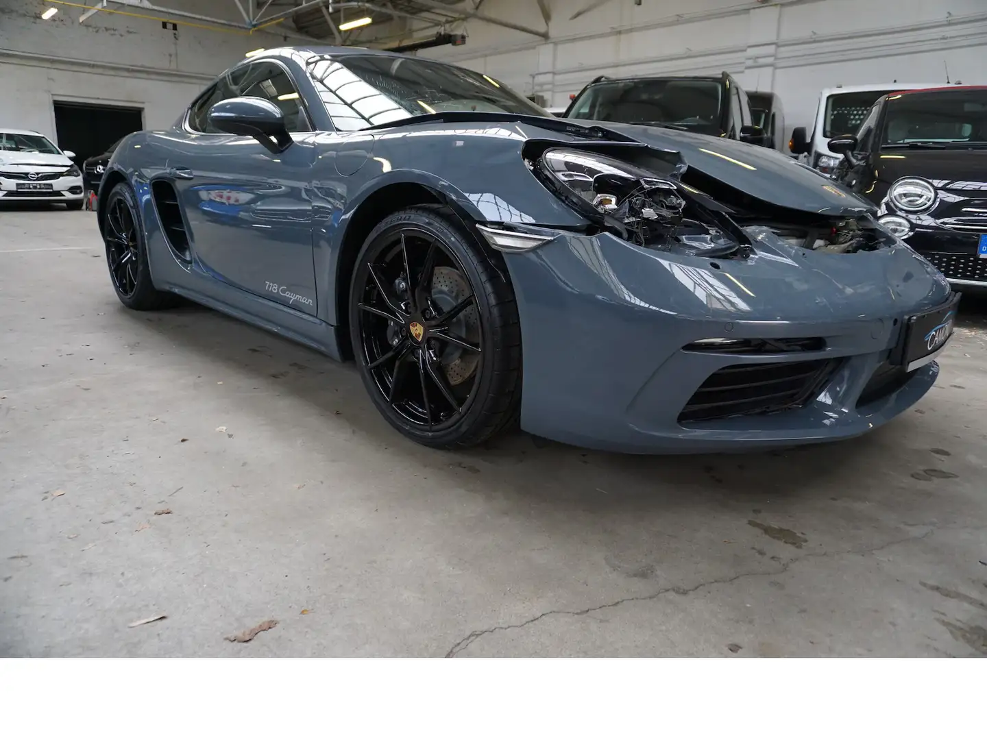 Porsche Cayman 718 Leder Bose Kamera 20´ Sportsitze Plus Grau - 2