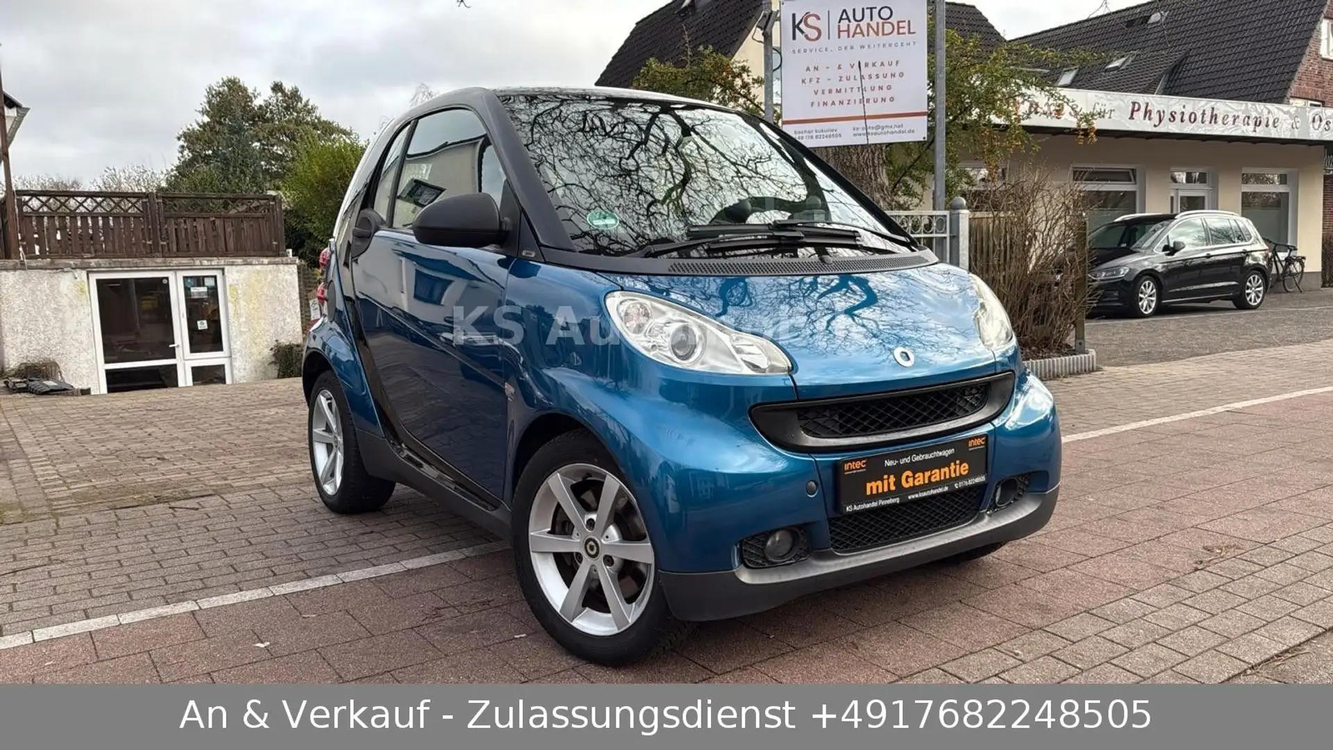 smart forTwo FORTWO 84PS TURBO/TÜV NEU/F1 LENKRAD SPORT/2.HAN Schwarz - 1