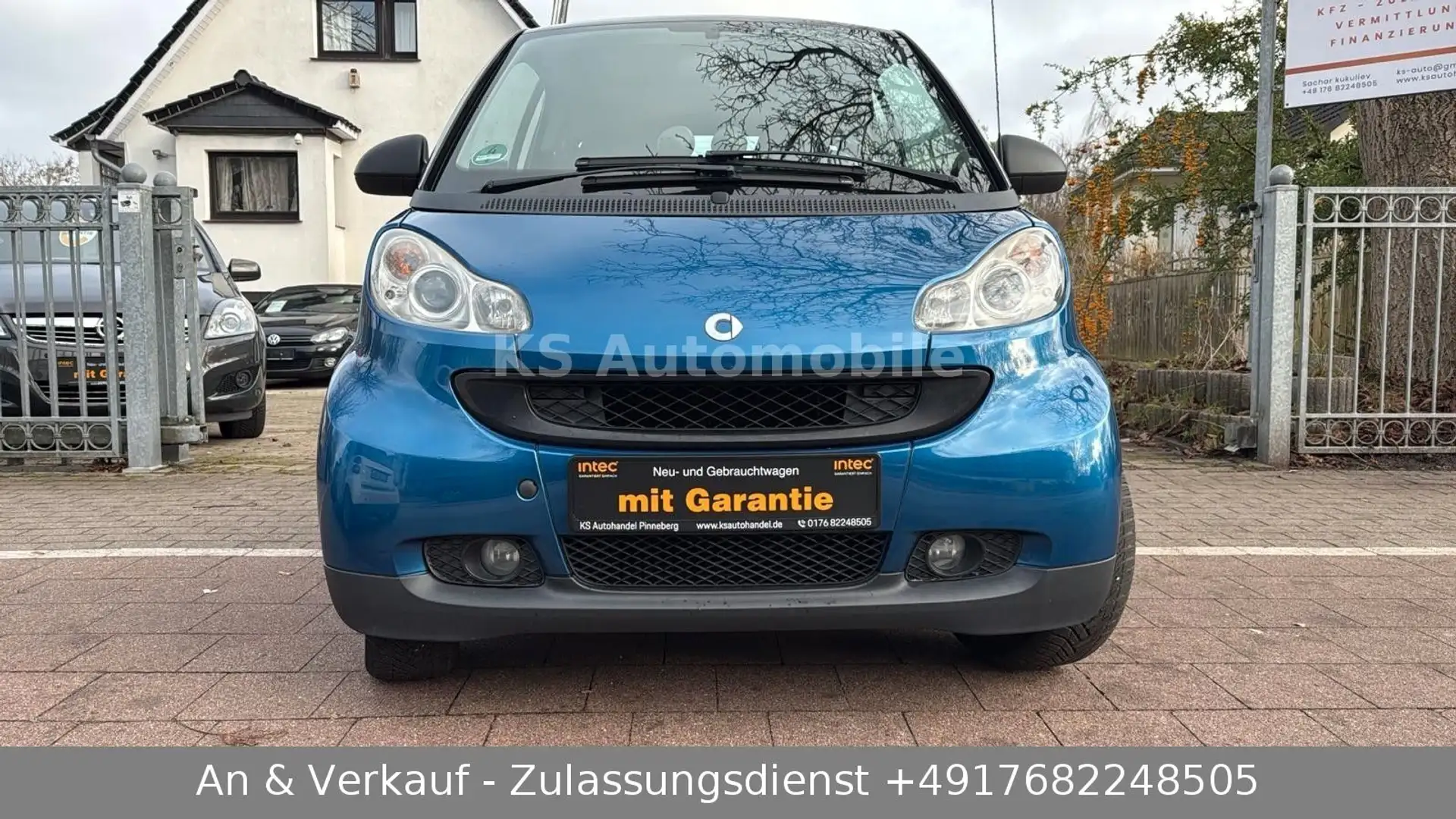 smart forTwo FORTWO 84PS TURBO/TÜV NEU/F1 LENKRAD SPORT/2.HAN Schwarz - 2