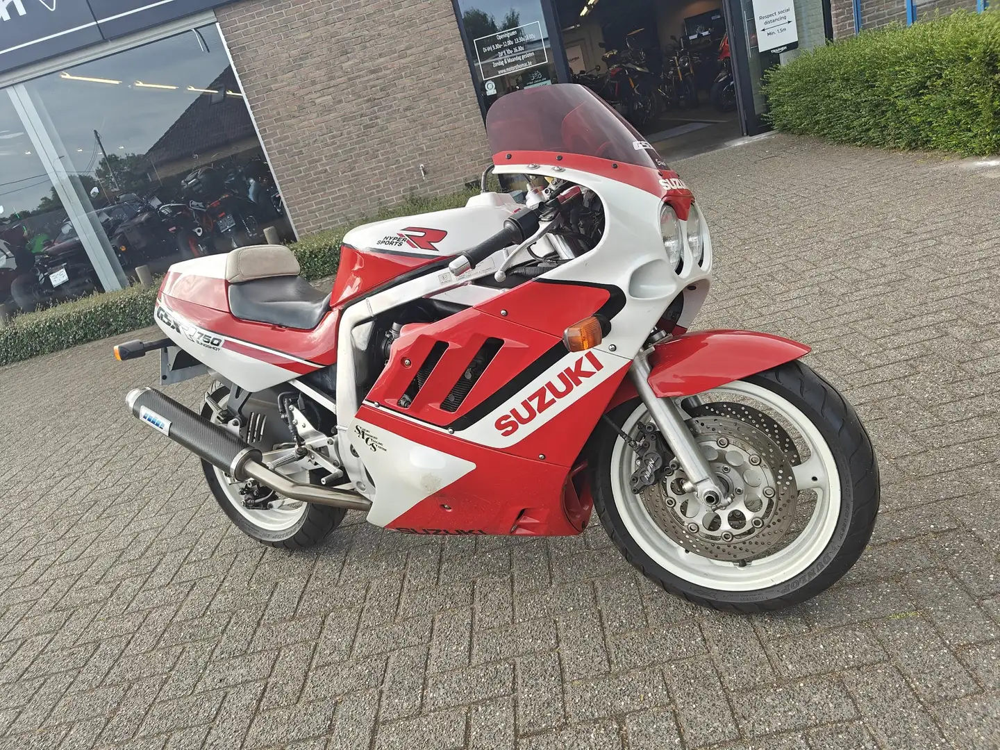 Suzuki GSX-R 750 oliekoeler Alb - 1
