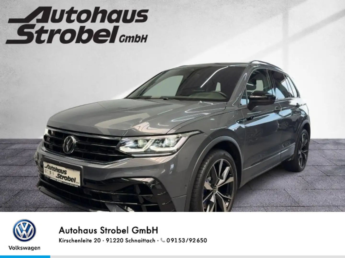 Volkswagen Tiguan R 2.0 TSI DSG 4M "BLACK STYLE" AKRAPOVIC Grau - 1
