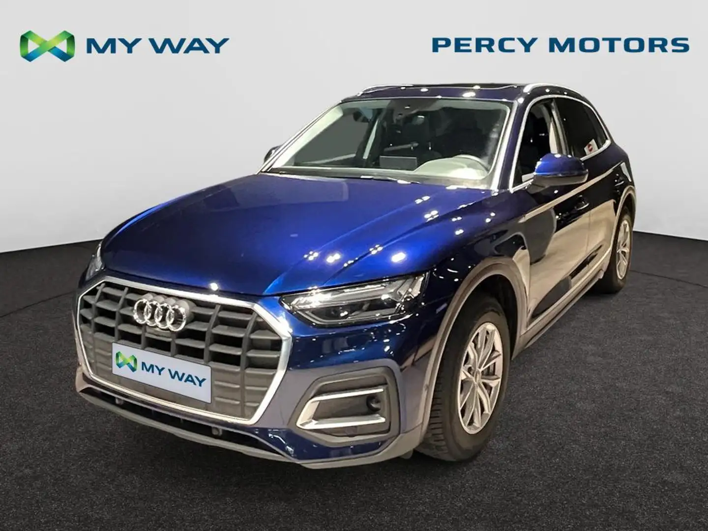 Audi Q5 Audi Q5 Business Edition Attraction 35 TDI 120(163) kW(ch) S tronic Bleu - 1