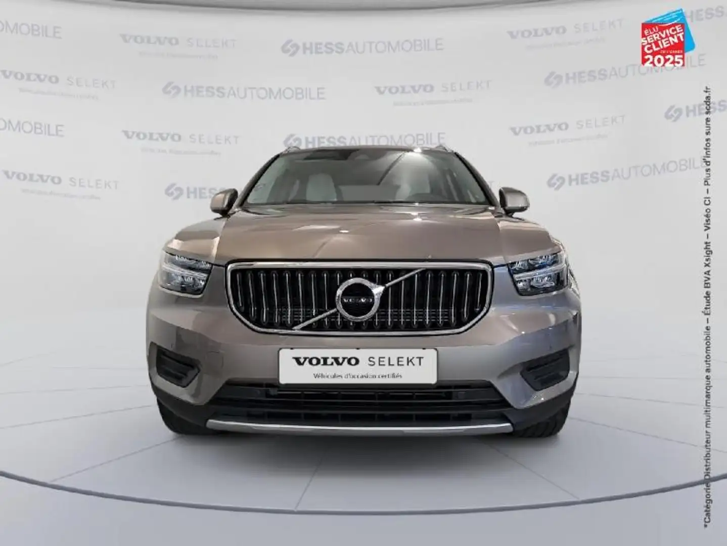 Volvo XC40 T5 Recharge 180 + 82ch Inscription Business DCT 7 Gris - 2