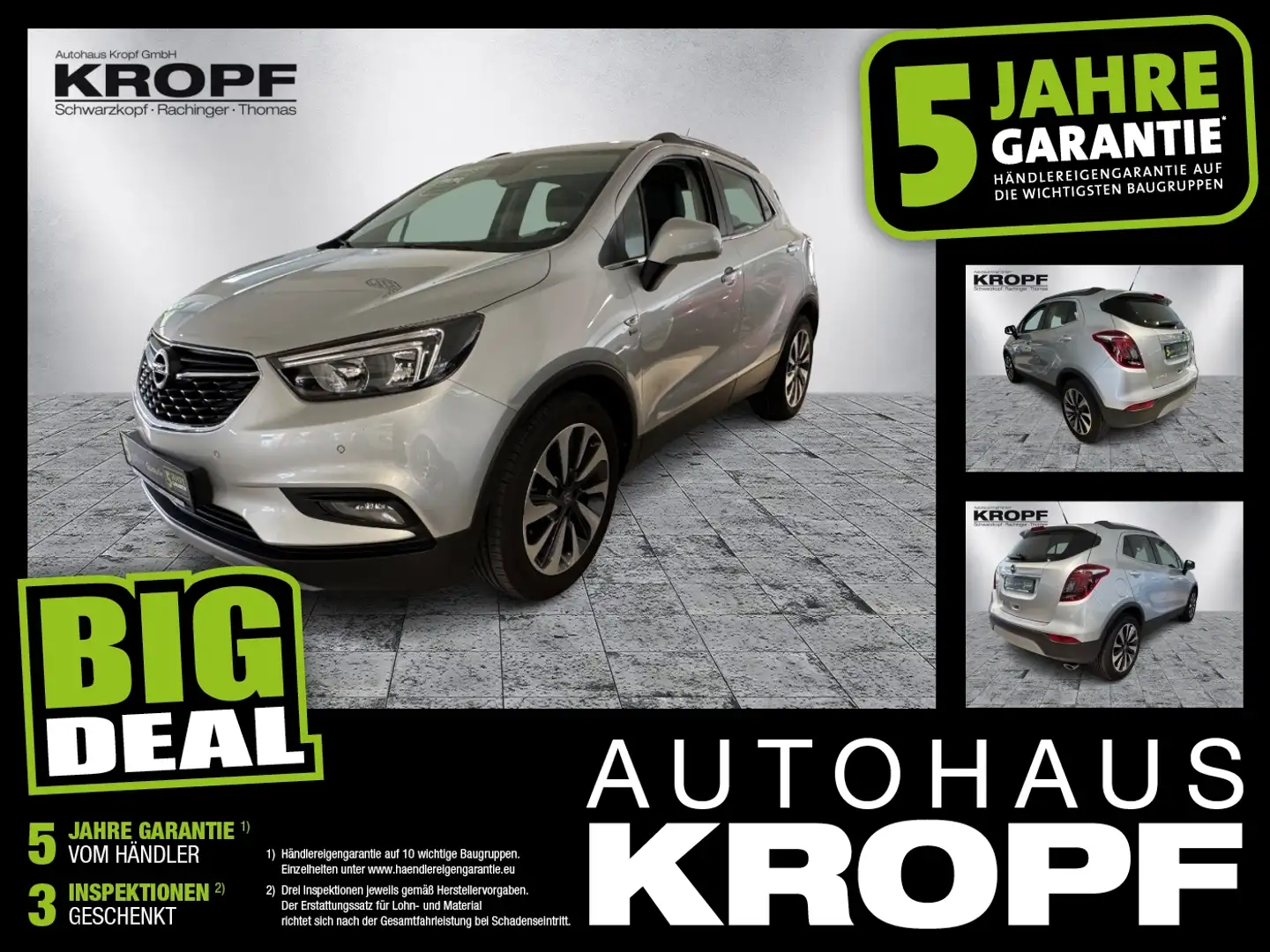 Opel Mokka X 1.4 Turbo 120 Jahre **KAMERA,LKH,SZH** Plateado - 1