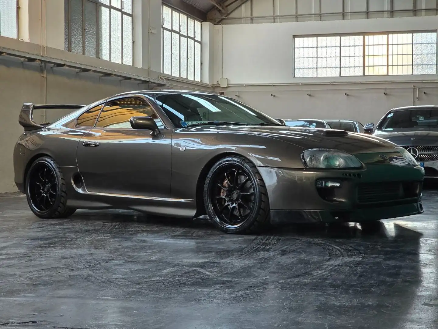 Toyota Supra MKIV 2JZ-GTE  Targa LHD Euro Spec TARGATA ITALIANA Šedá - 2